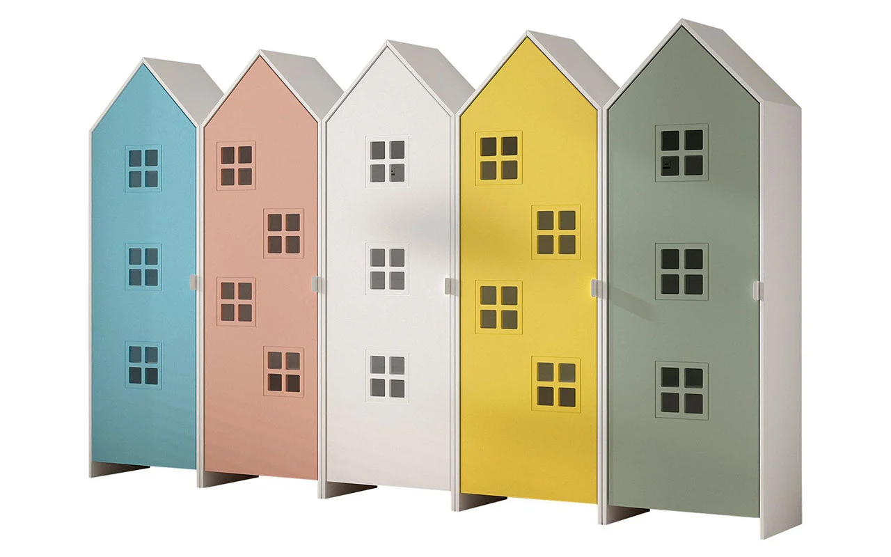 Armadietti Colorati per Cameretta Bambini 