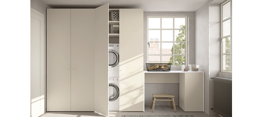 armadio lavatrice