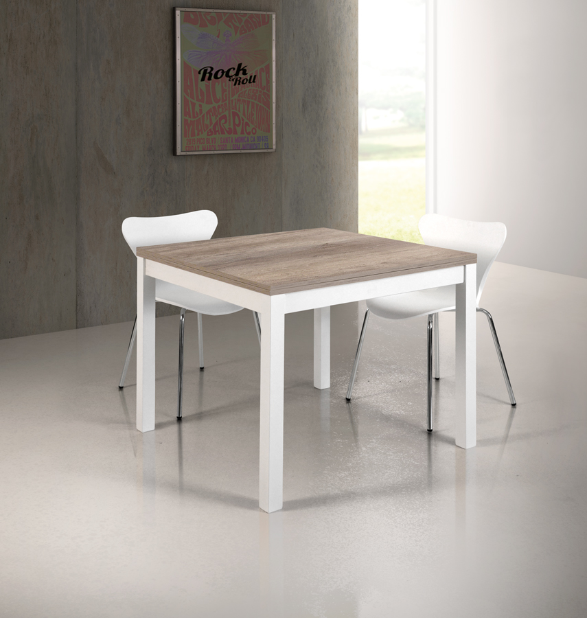 Tavolo di design a libro 90x90