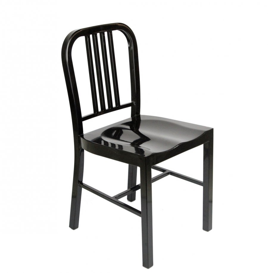 Sedia in ferro, colore nera