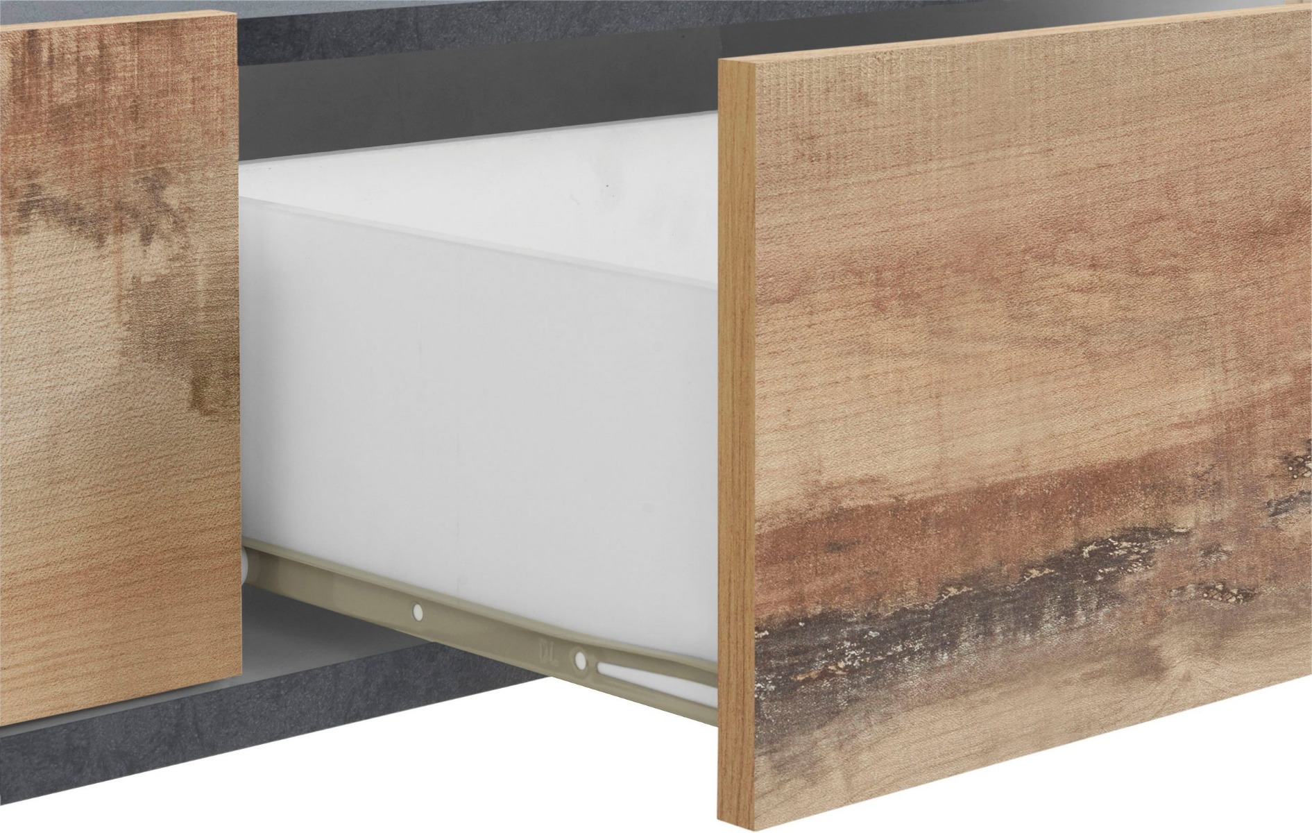 Mobile Tv moderno Pero e Ardesia Zenzero Shop