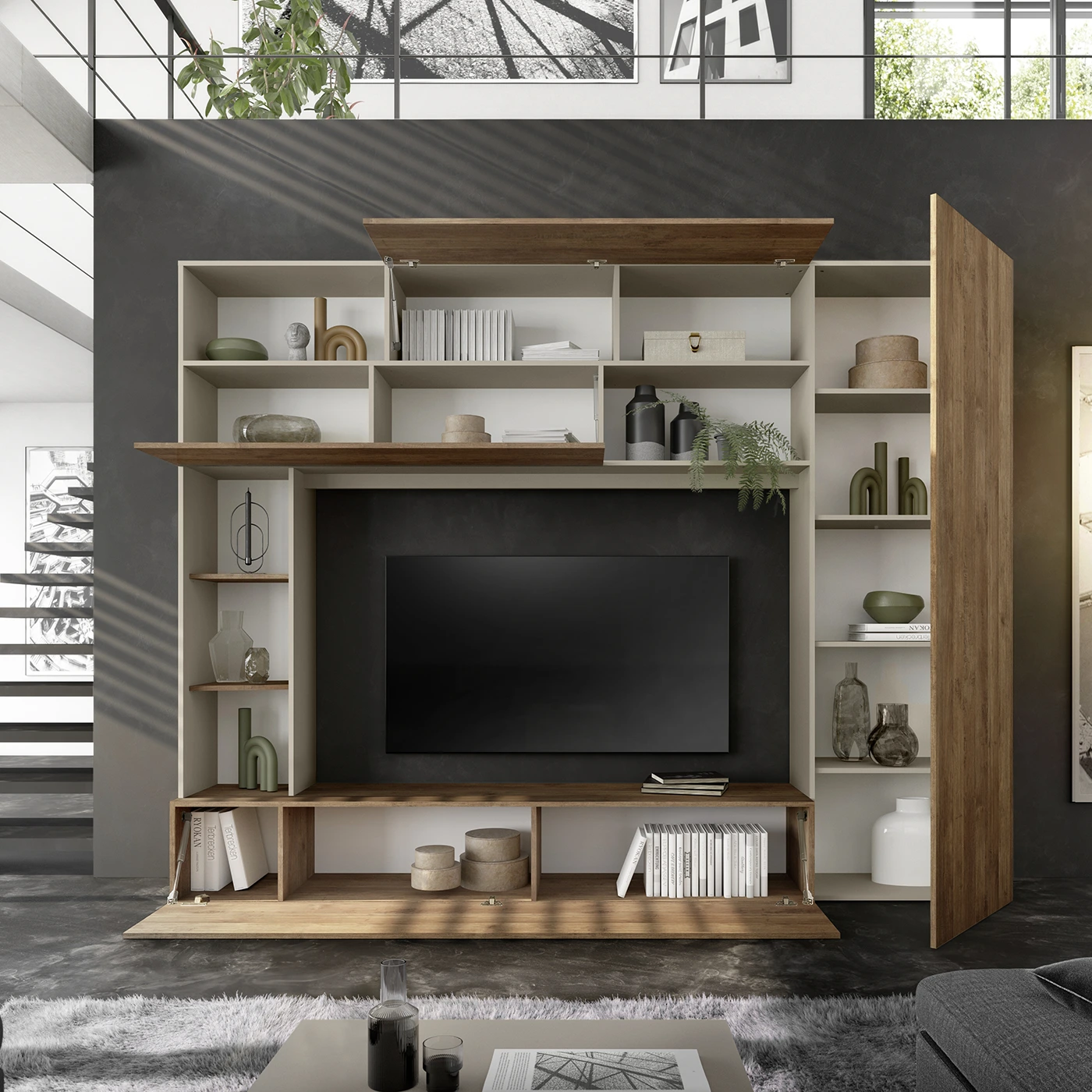 parete attrezzata in sconto