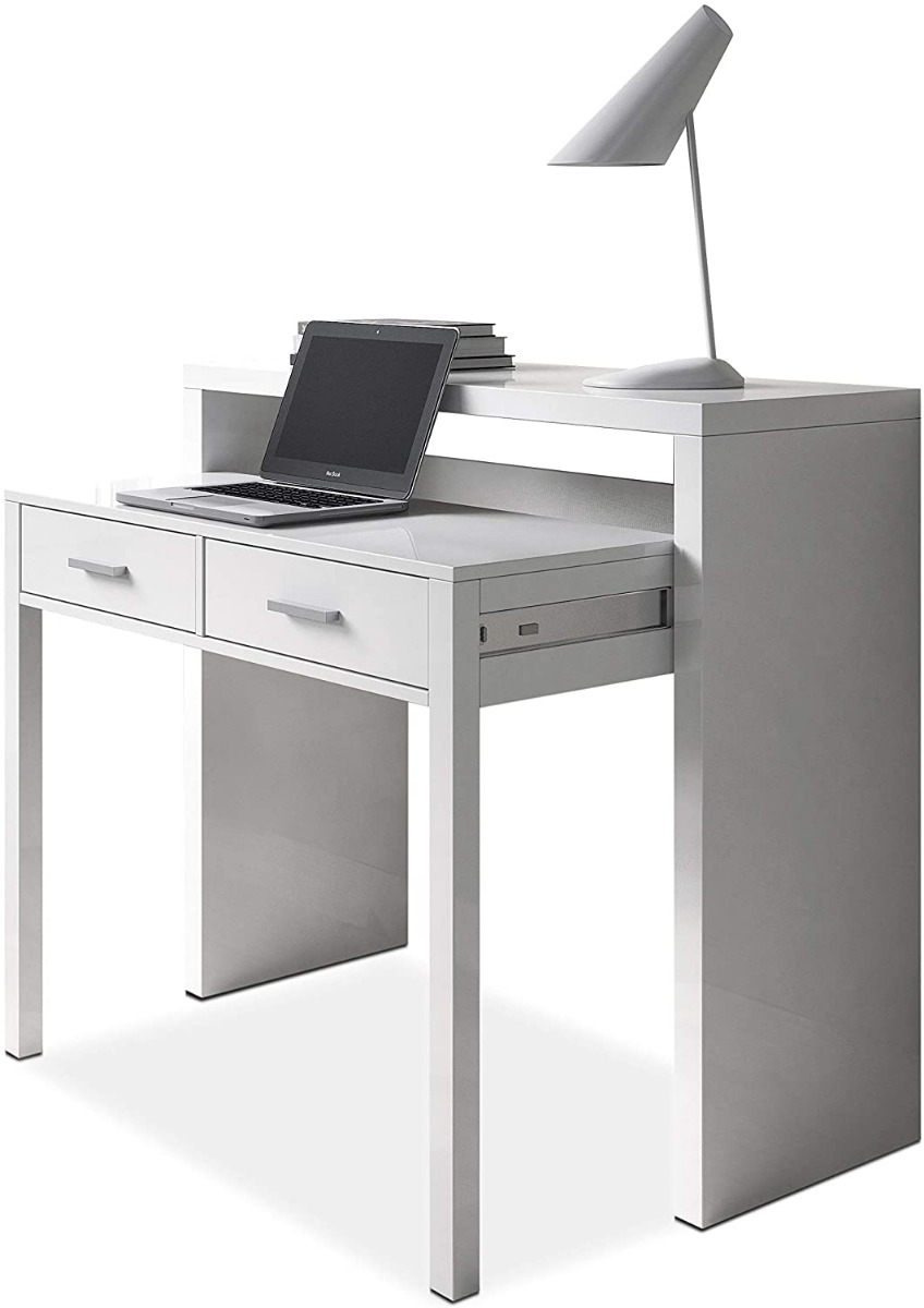 Consolle Scrivania allungabile bianco artik 