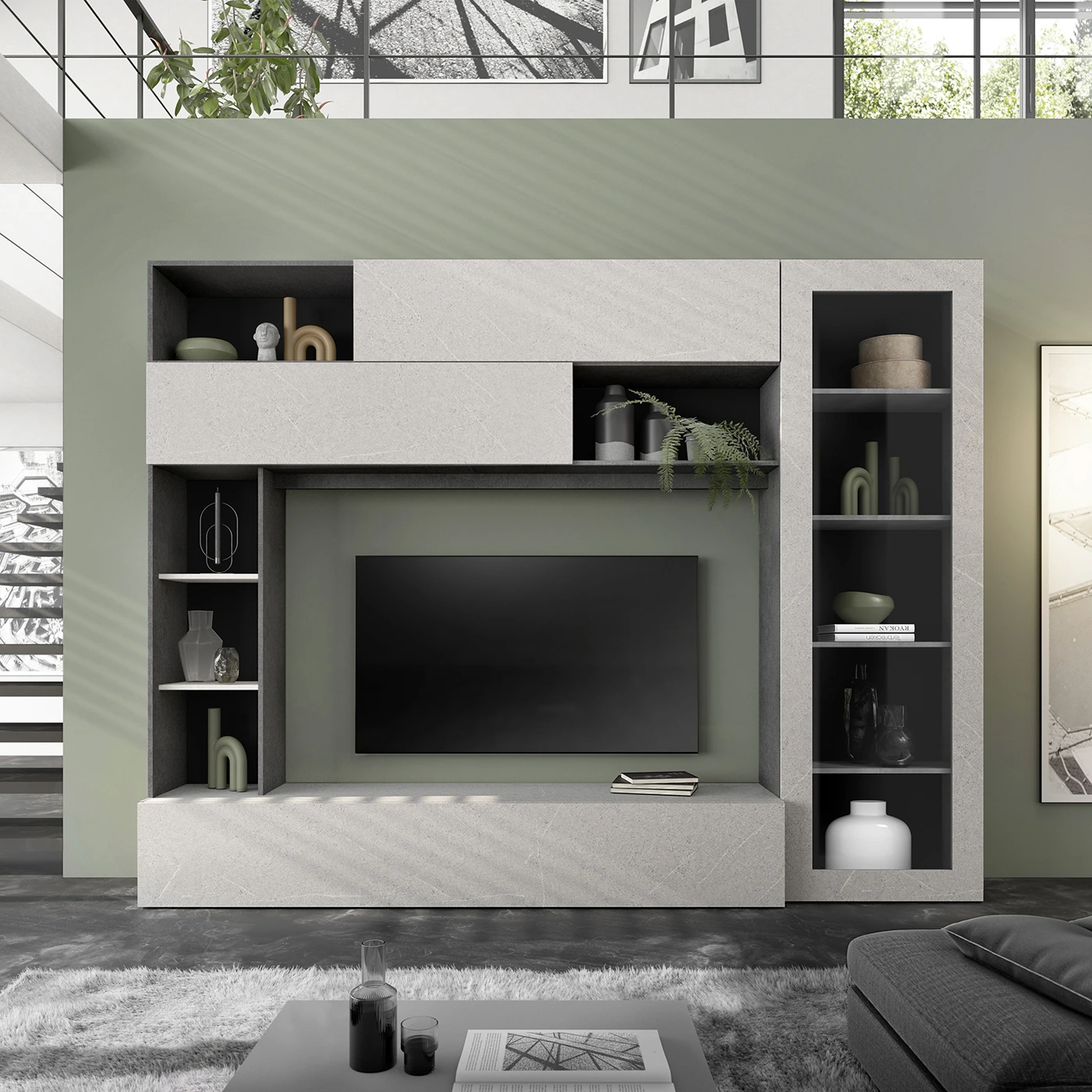 parete attrezzata in promozione