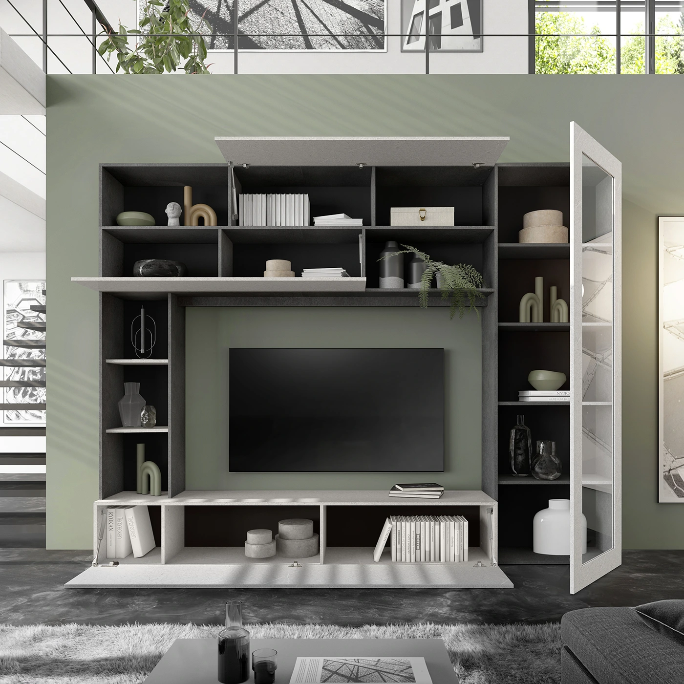 parete attrezzata in promozione