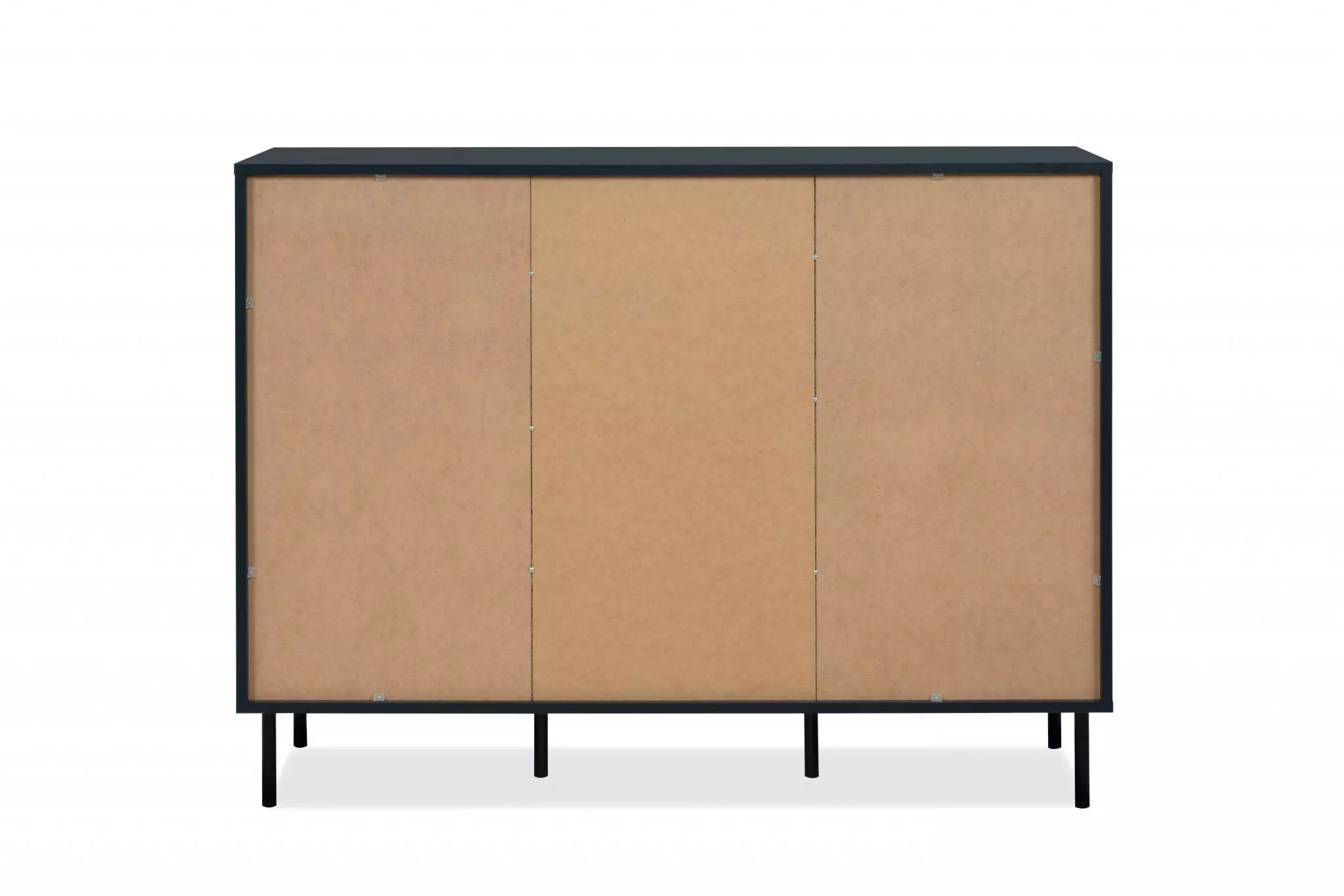 nuova Conveniente Madia 2 ante e 3 cassetti, finitura Blu scuro