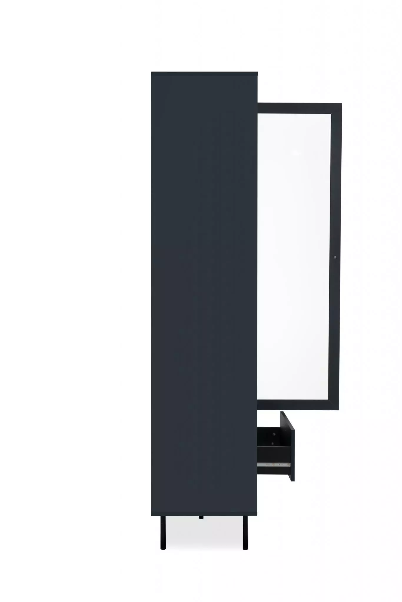 Elegante Vetrina a 2 ante finitura Blu scuro in offerta 