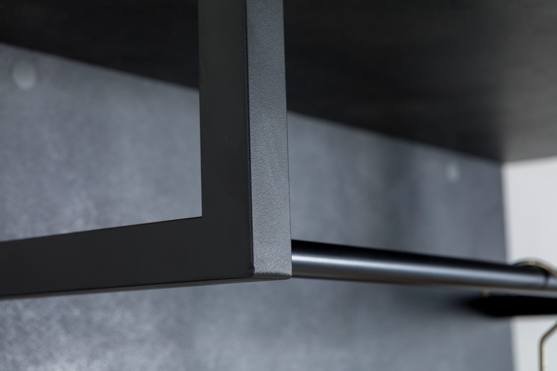 Appendiabiti da ingresso moderno finitura Grigio smoke 