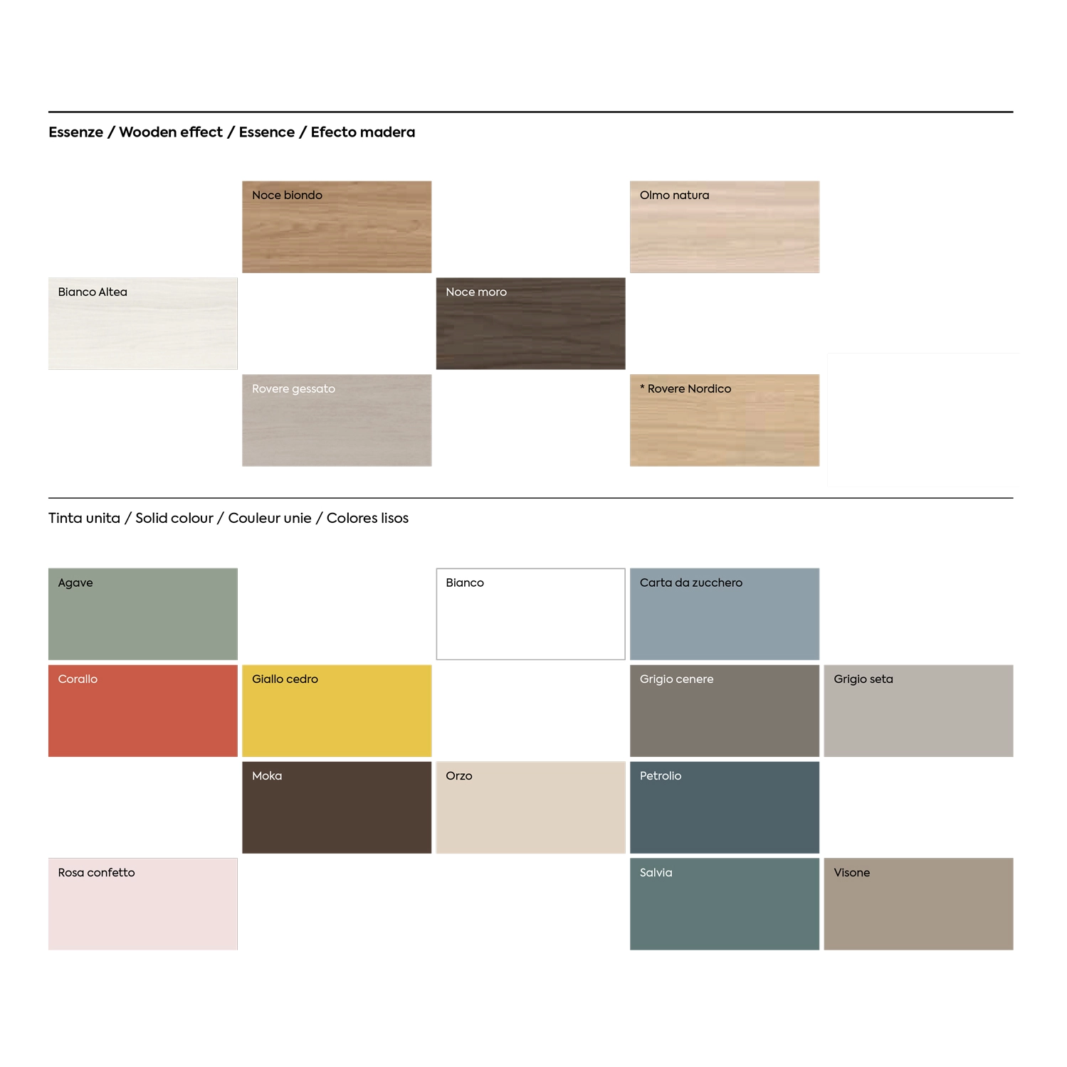 armadio rovere e moka