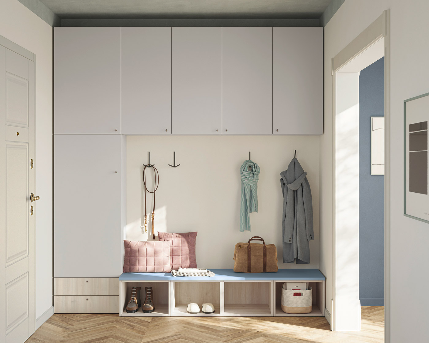 ingresso moderno salvaspazio