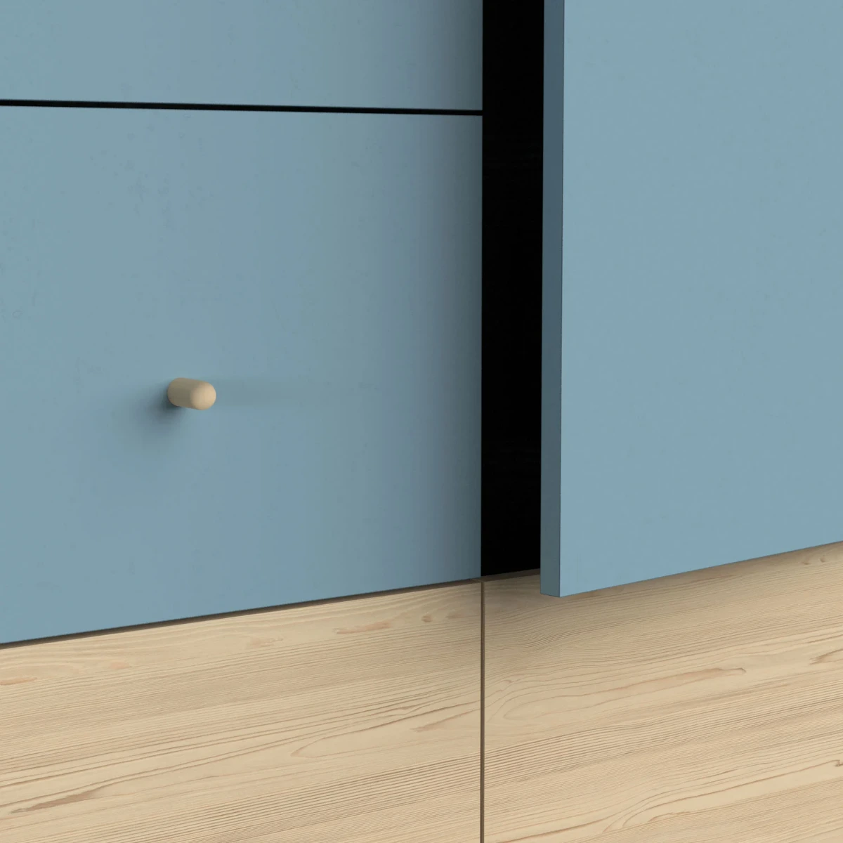 armadietto azzurro per camerette