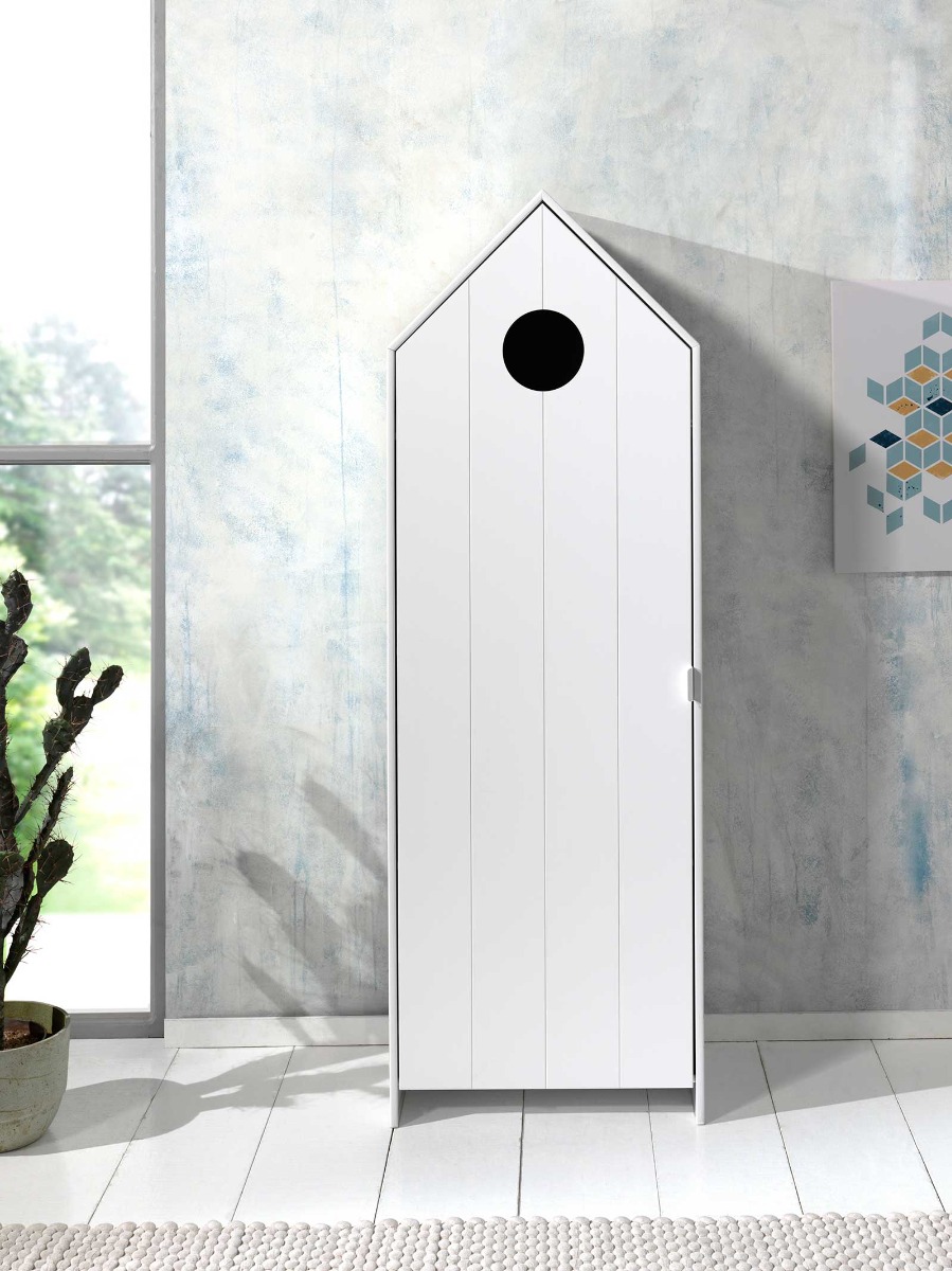 Armadietto per camerette moderno, disponibile in 4 finiture