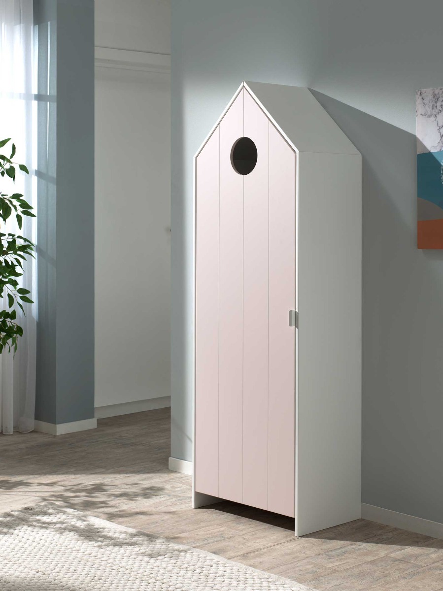 Armadietto per camerette moderno, disponibile in 4 finiture