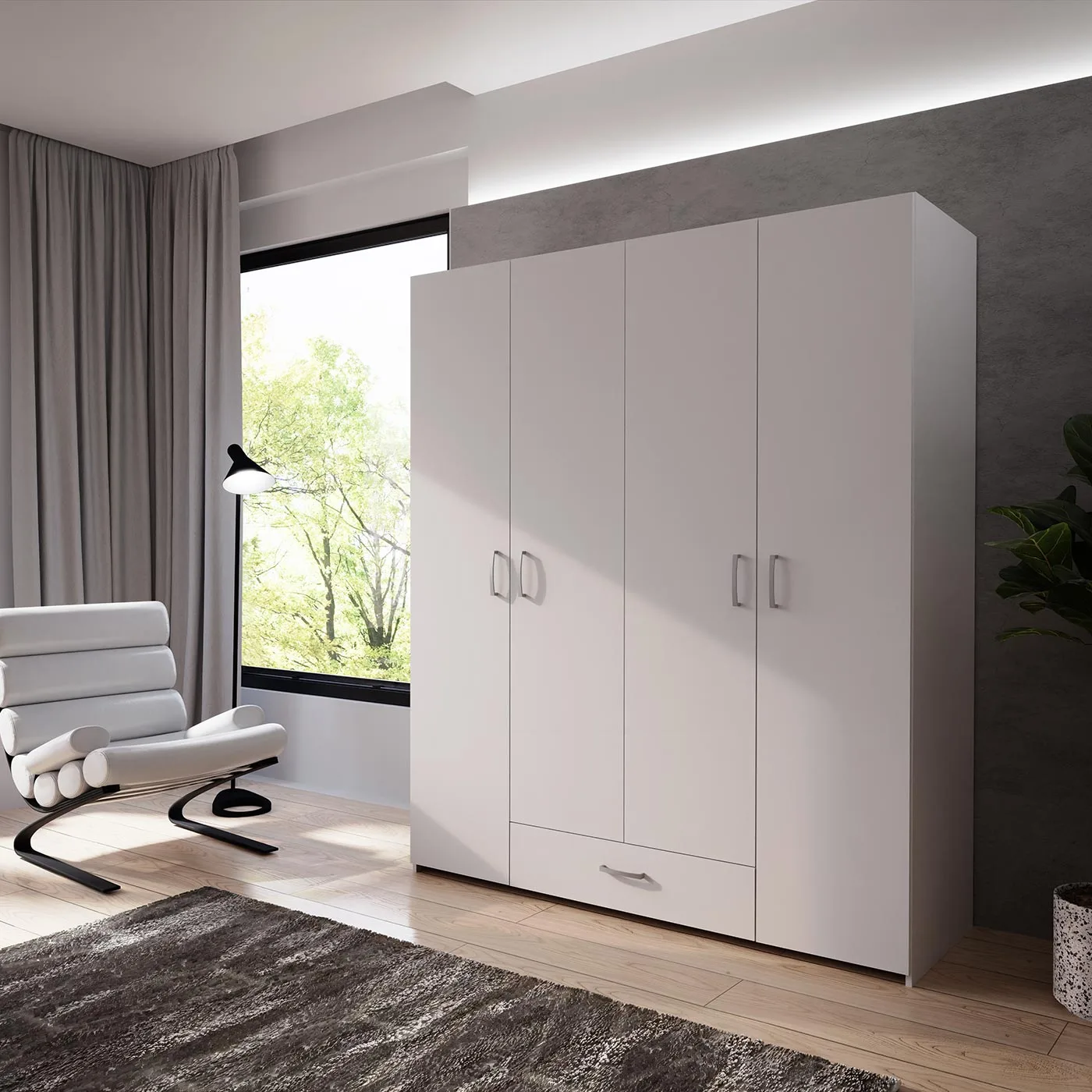 armadio promozione bianco