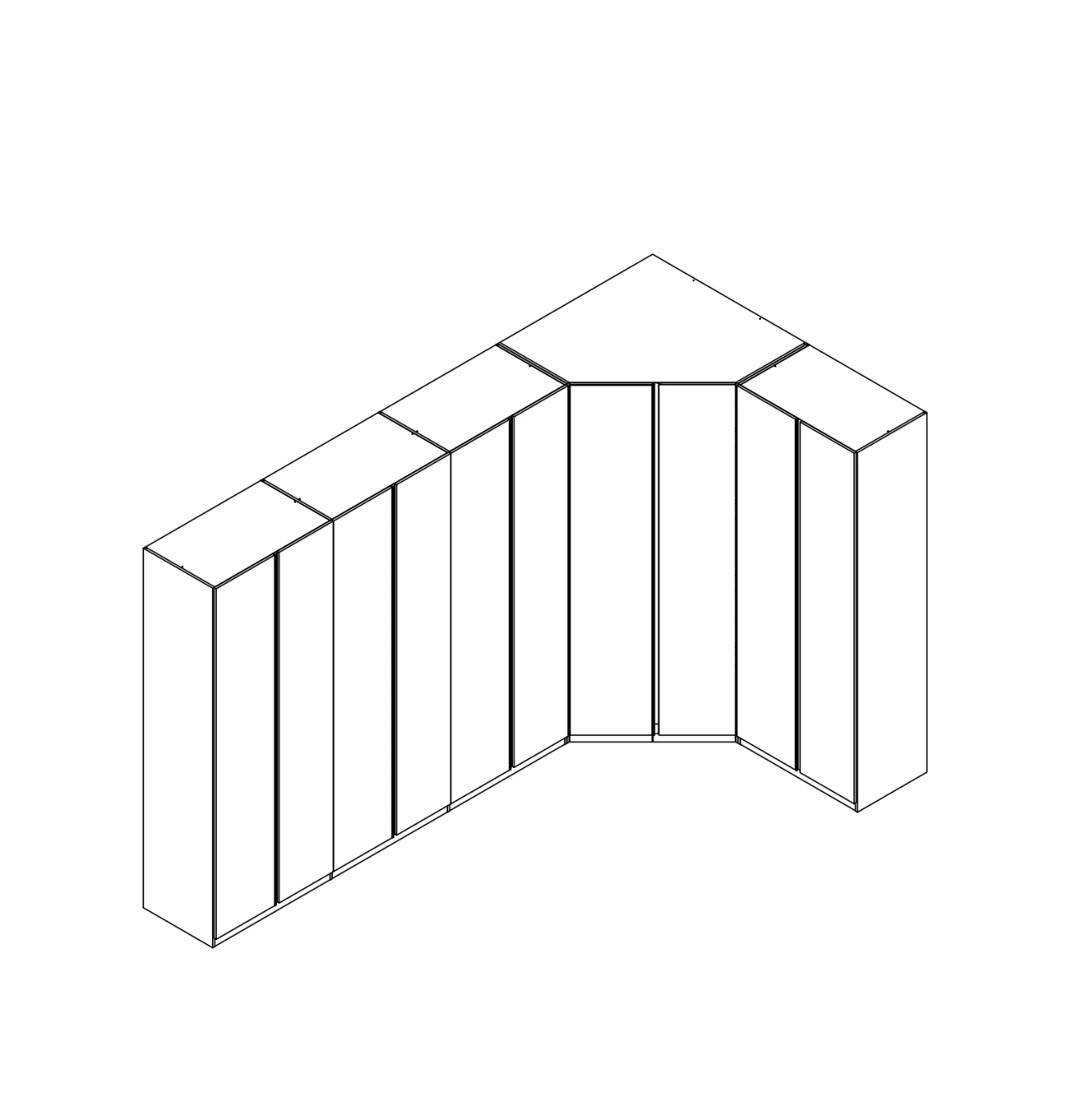 camera da letto grigio scuro