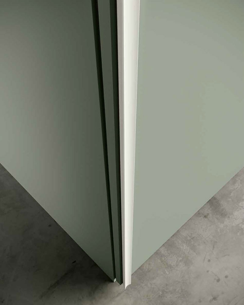 Armadio moderno scorrevole a 3 ante, Agave