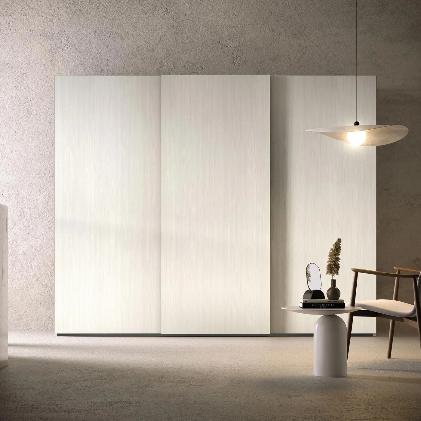 armadio scorrevole frassino