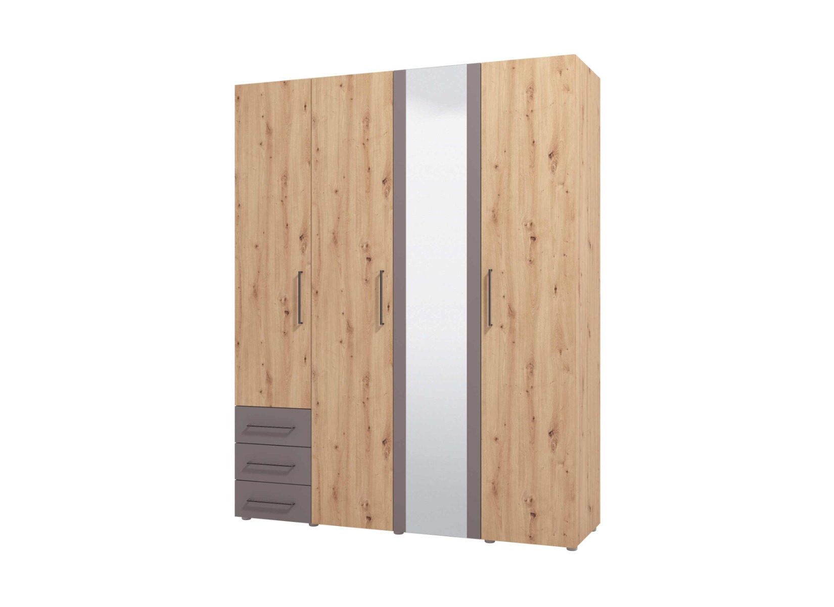 armadio con specchio ideale stile industry