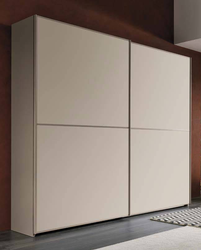 Armadio scorrevole Cachemire 2 ante
