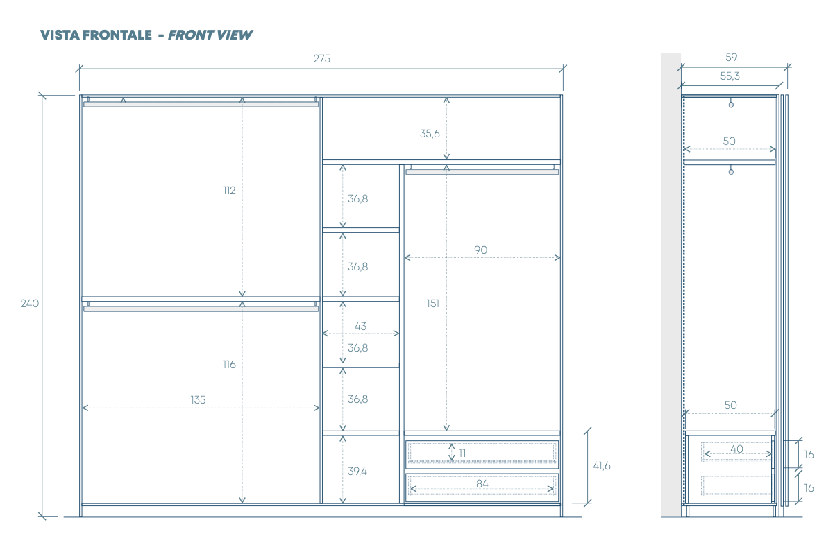 camera con letto matrimoniale rosa