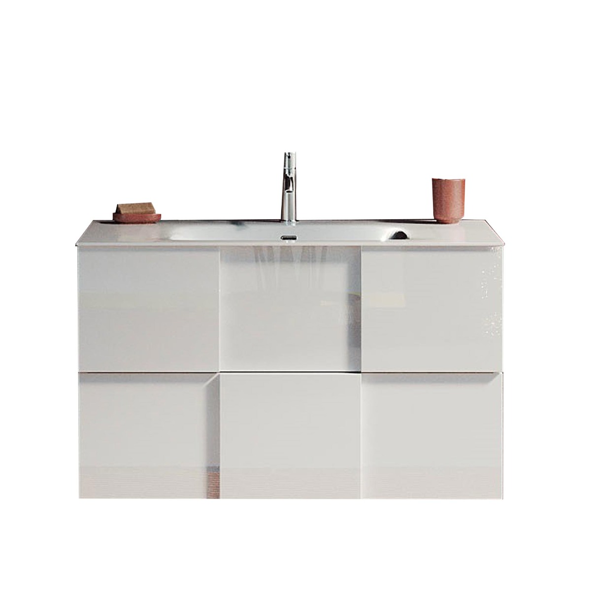 Mobile da bagno sospeso L.82 