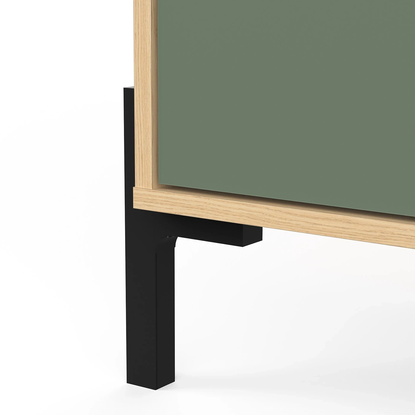 mobile sottolavabo verde