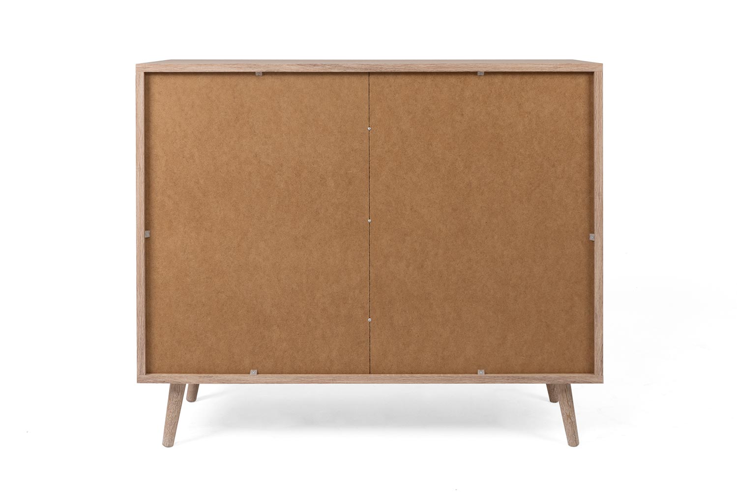 Madia Kara con 2 ante e un vano in finitura Quercia e Rafia