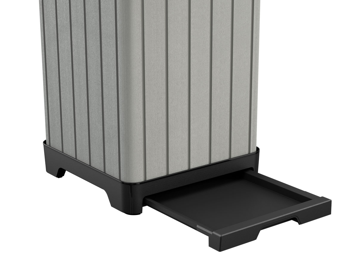 Bidone per rifiuti Ginepro, per esterni