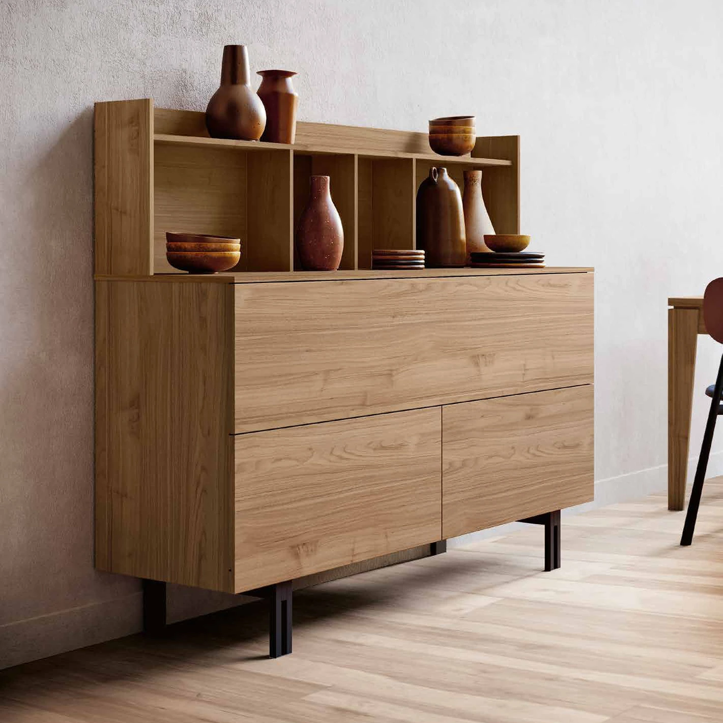 buffet in noce biondo