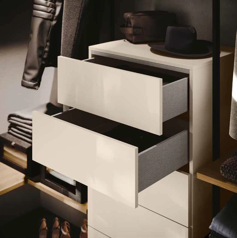 cabina a giorno noce biondo