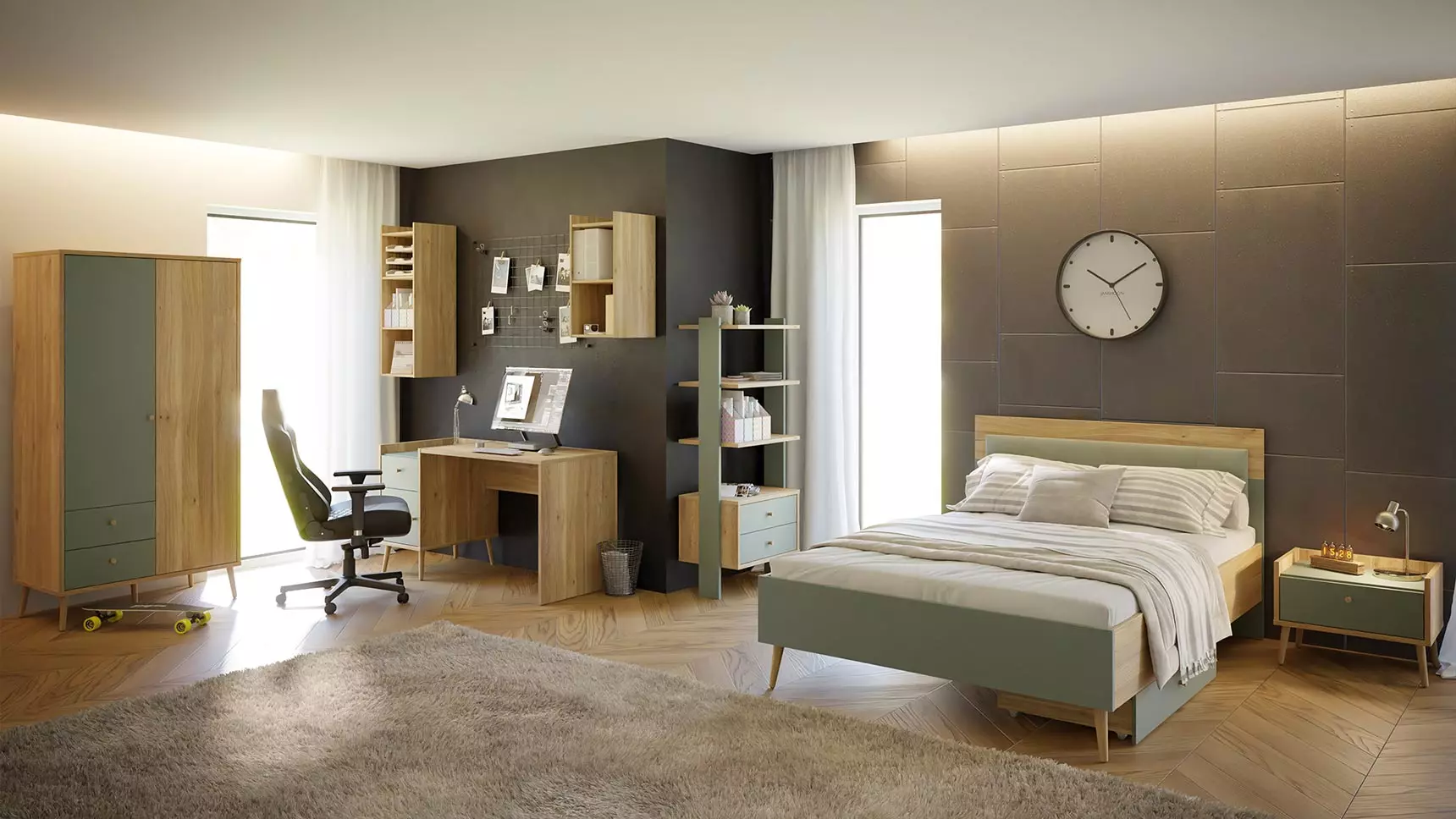 cameretta ragazzo agave