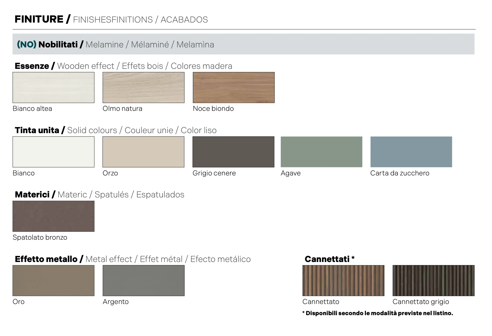 Letto matrimoniale, Noce biondo e Cannettato, 160x190