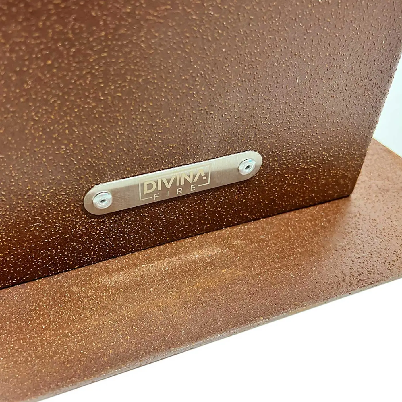 Camino ruggine a bioetanolo da esterno 