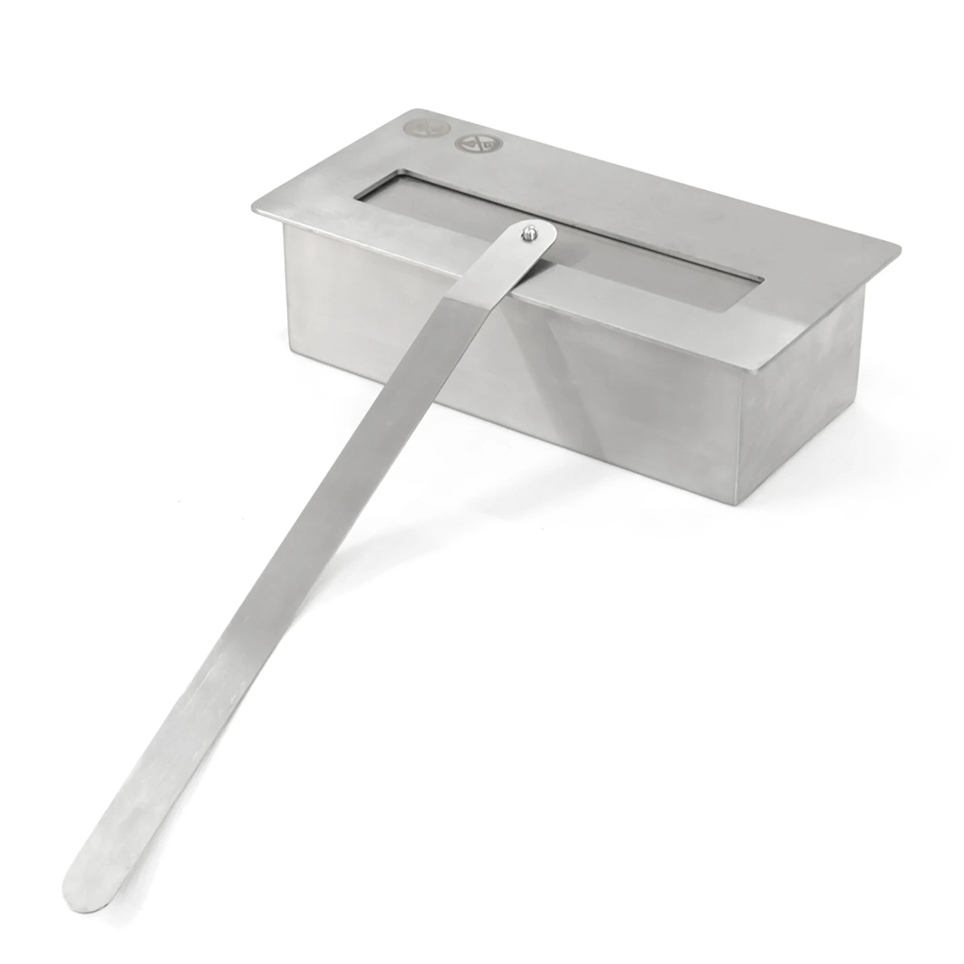 Camino a bioetanolo biocamino da terra, Bianco, 40x40x100 h cm Zenzero Shop