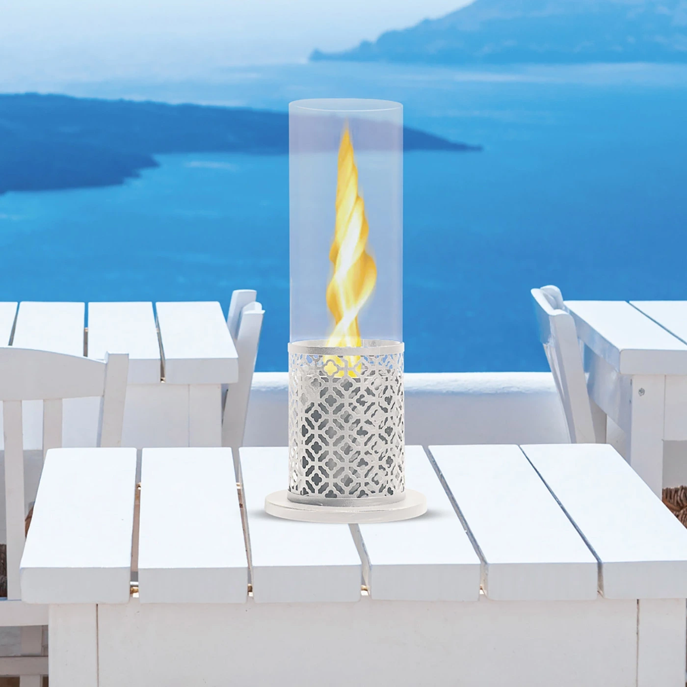 camino a bioetanolo da tavolo