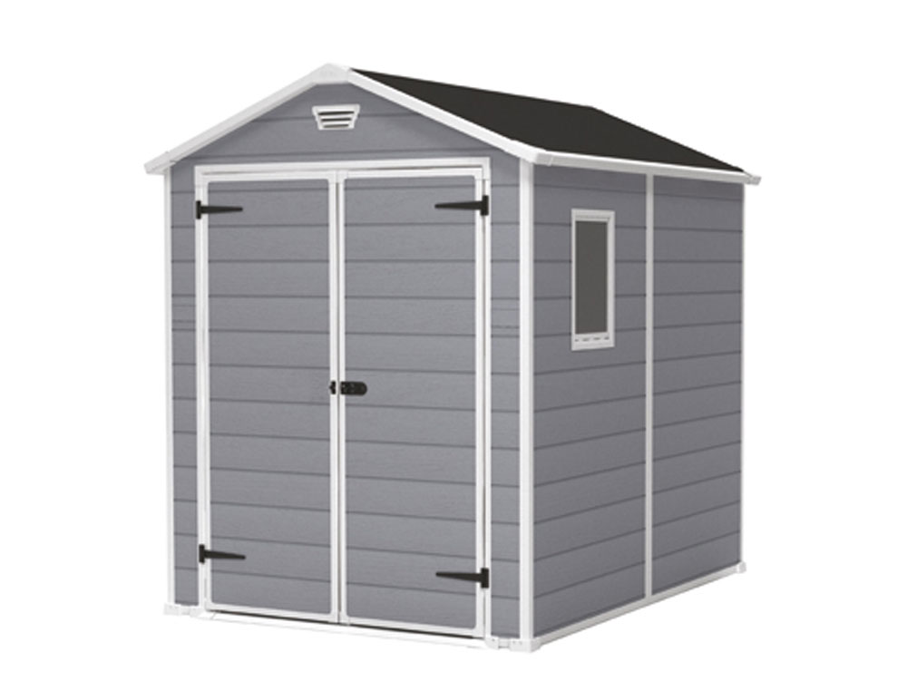 Casetta da esterno medio grande, Grigia, Magnolia