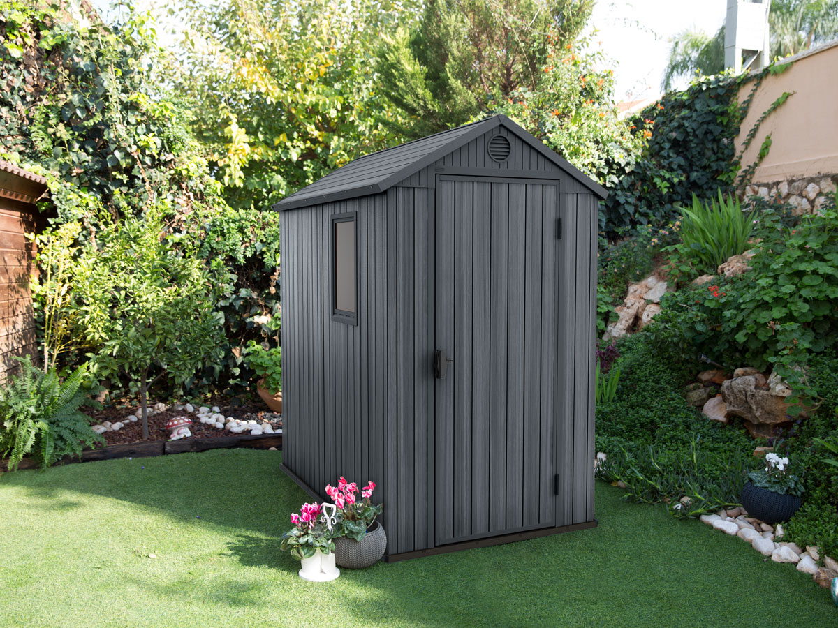 Casetta da esterno Rosa. finitura Grigia