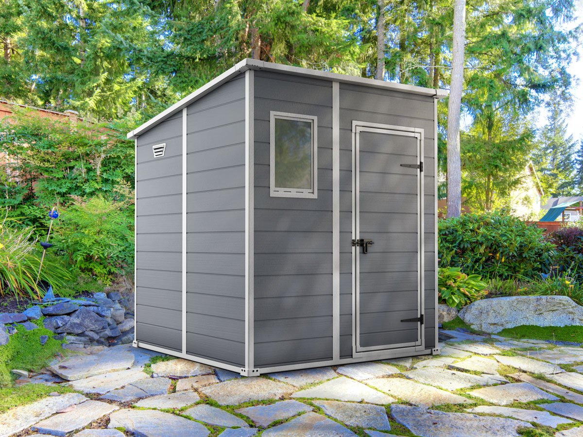 Casetta da esterno Grigia, Magnolia, dimensioni medie