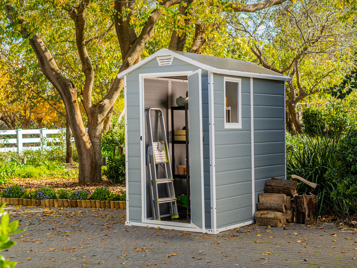 Casetta esterno Grigia, Magnolia