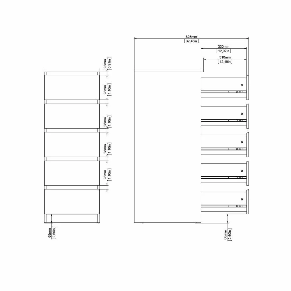 cassettiera camerette