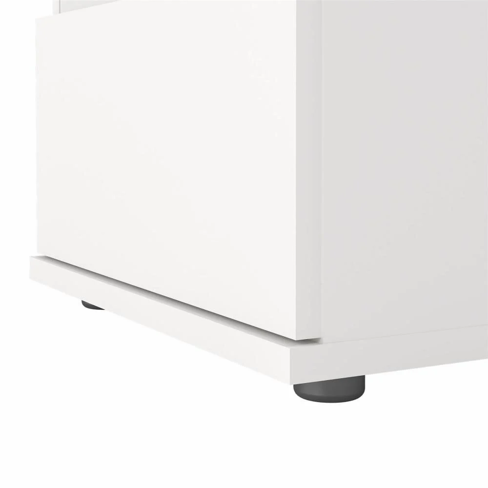 comodino con due cassetti 