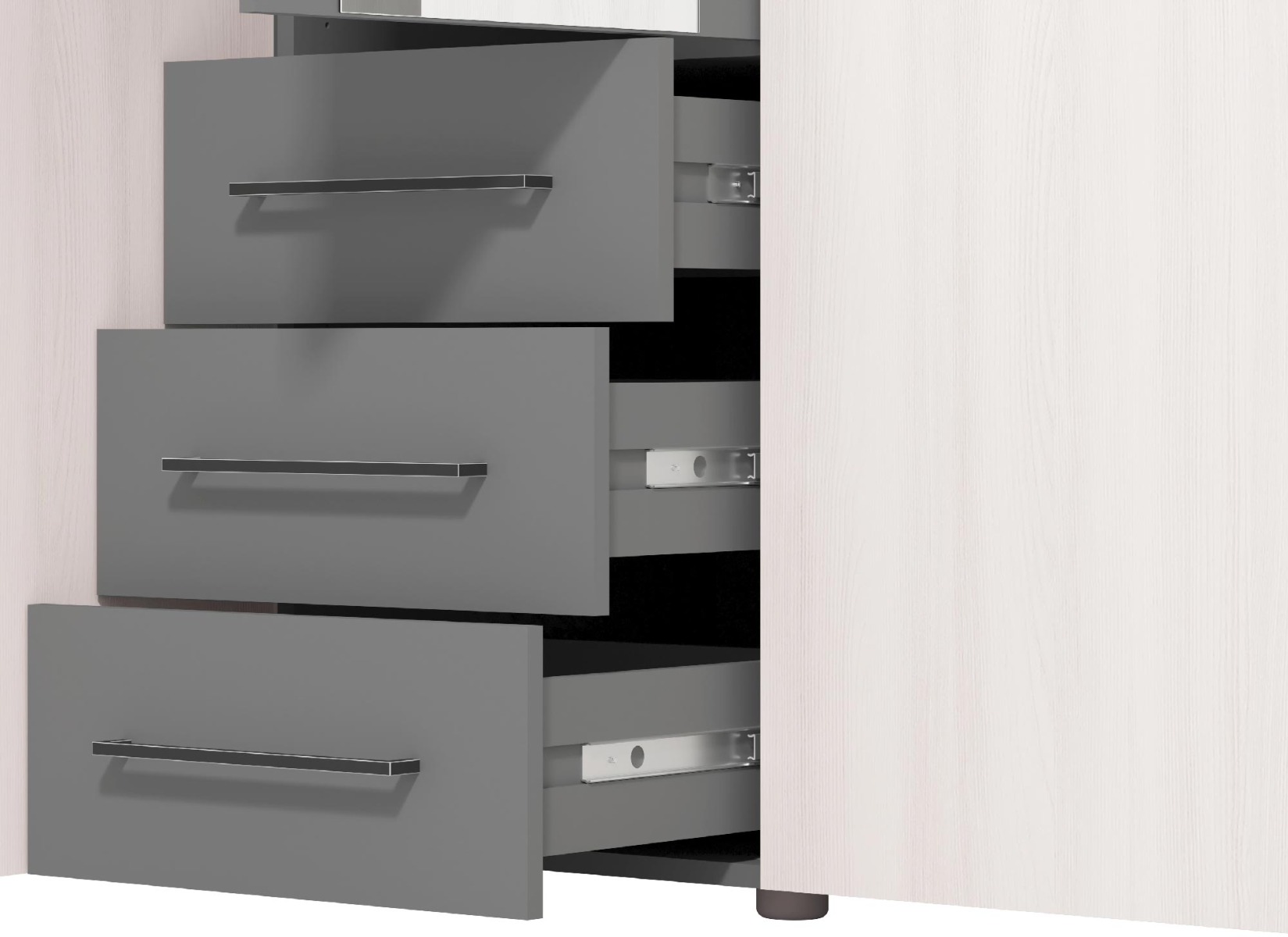 Armadio conveniente moderno 5 ante 