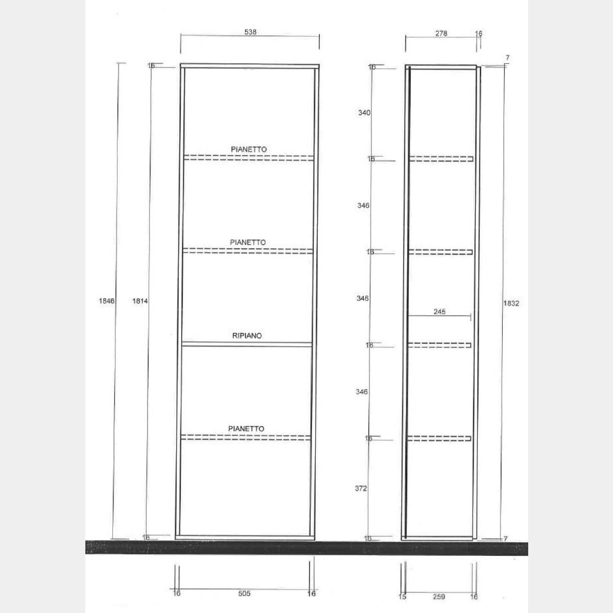 colonna larga mercure