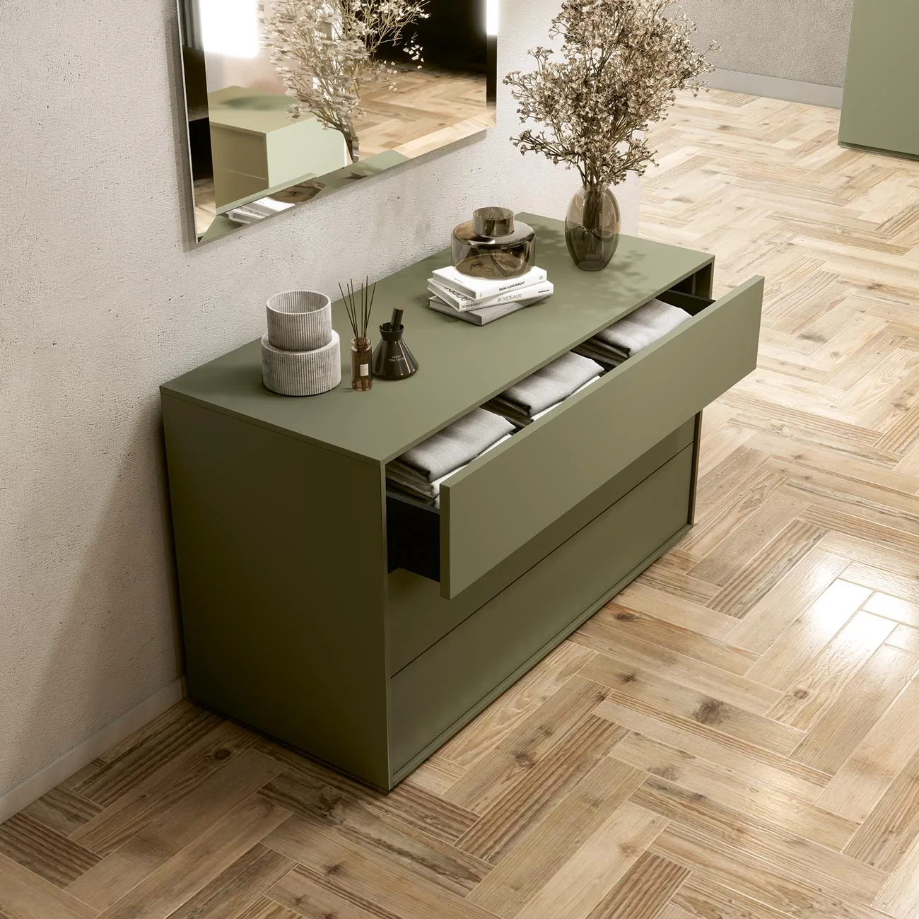 comò laccato per cameretta