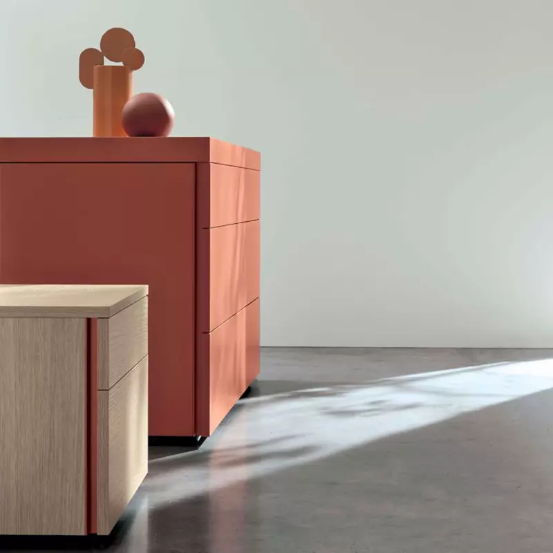 comò tomasella terracotta