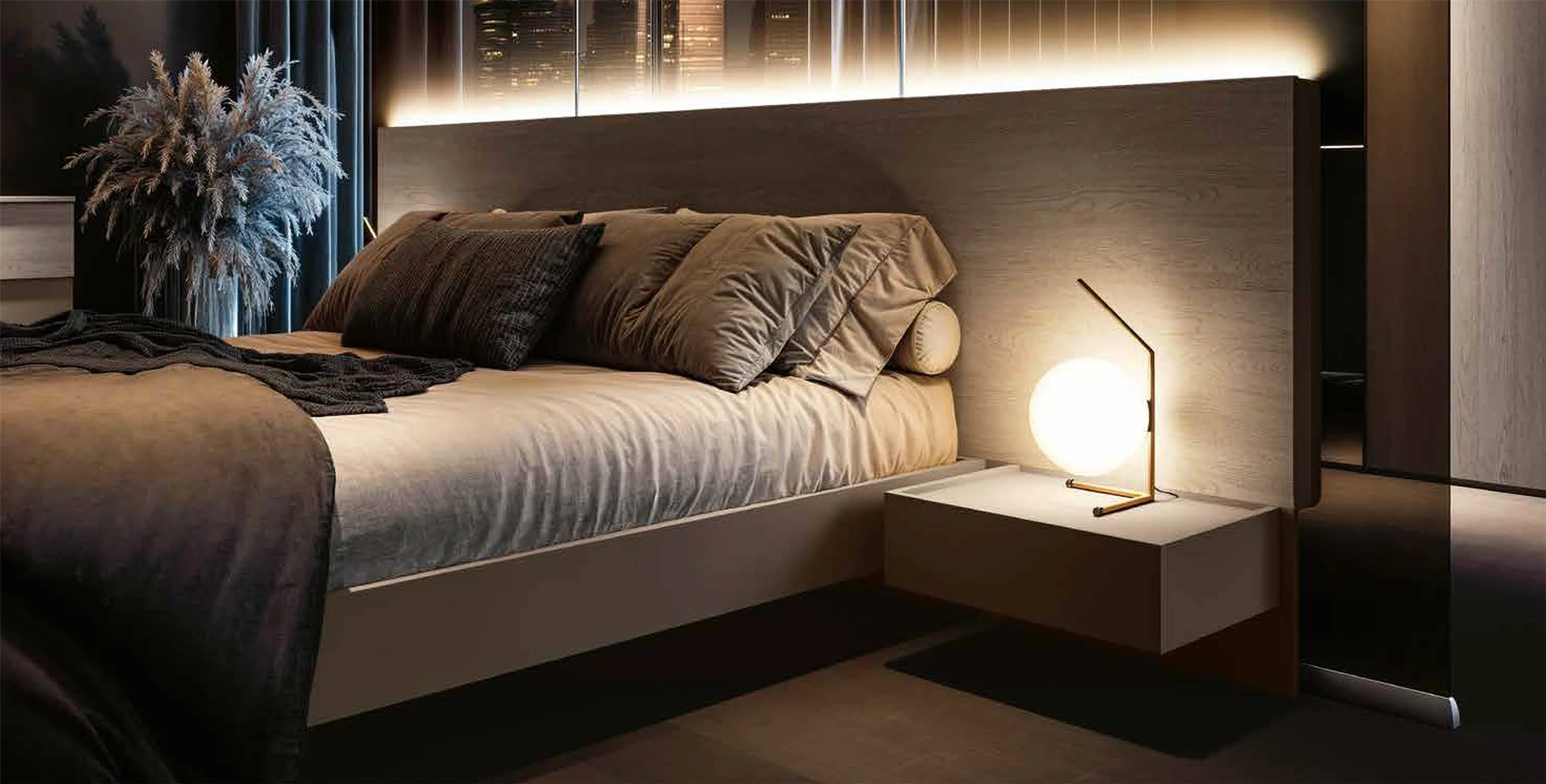 letto visone artemide