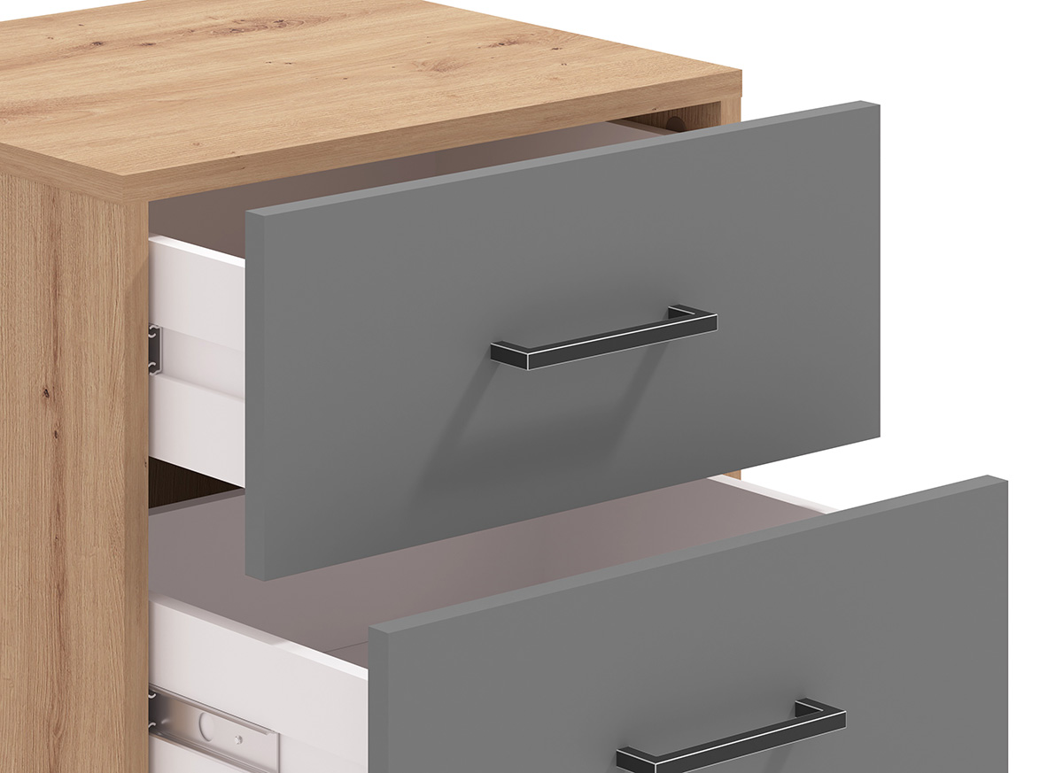 comodino rovere industry