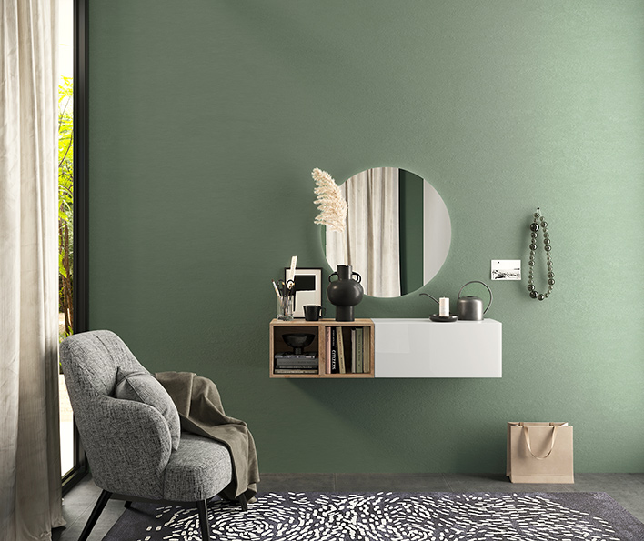 Composizione da ingresso di design