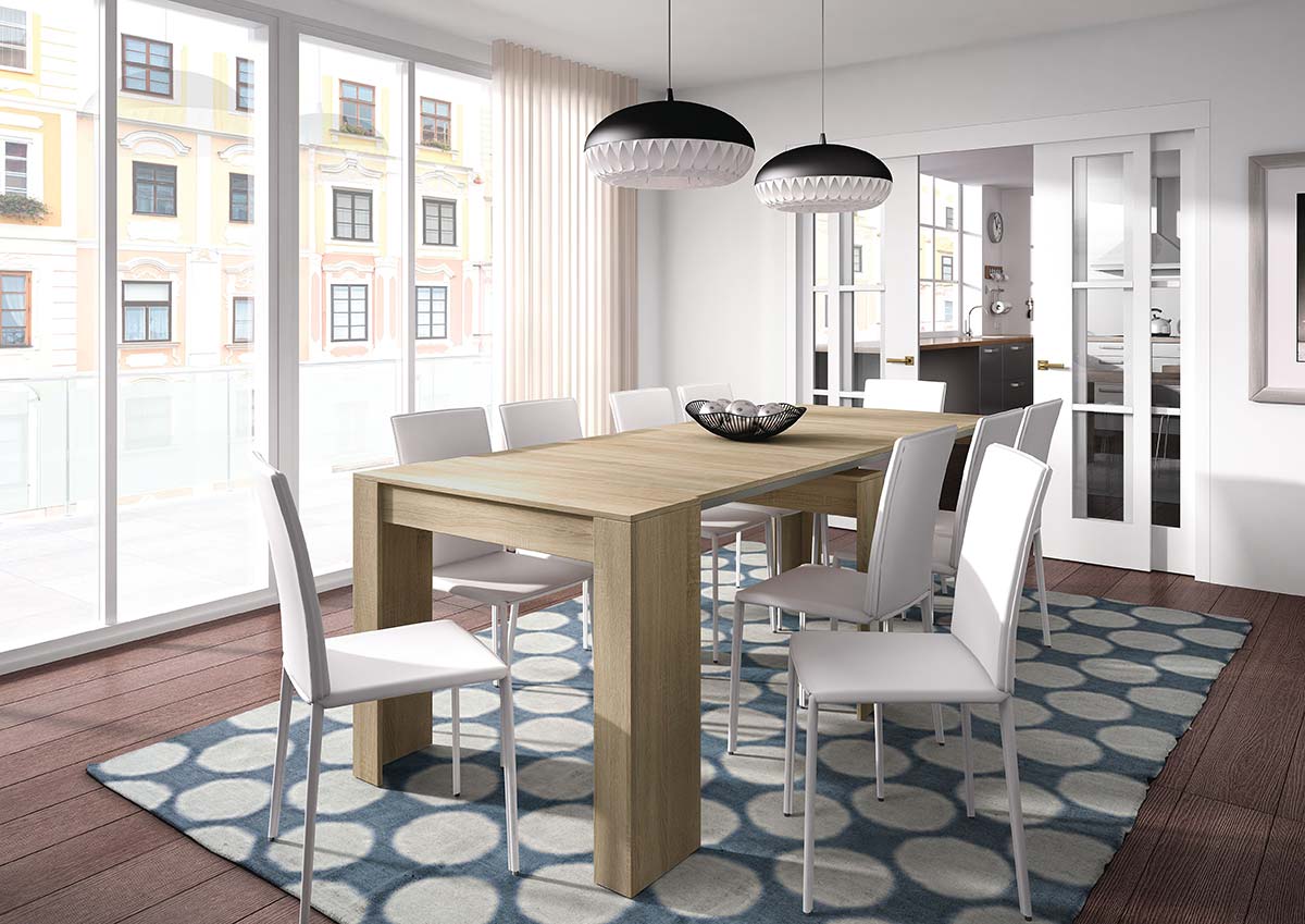 Consolle allungabile rovere canadian