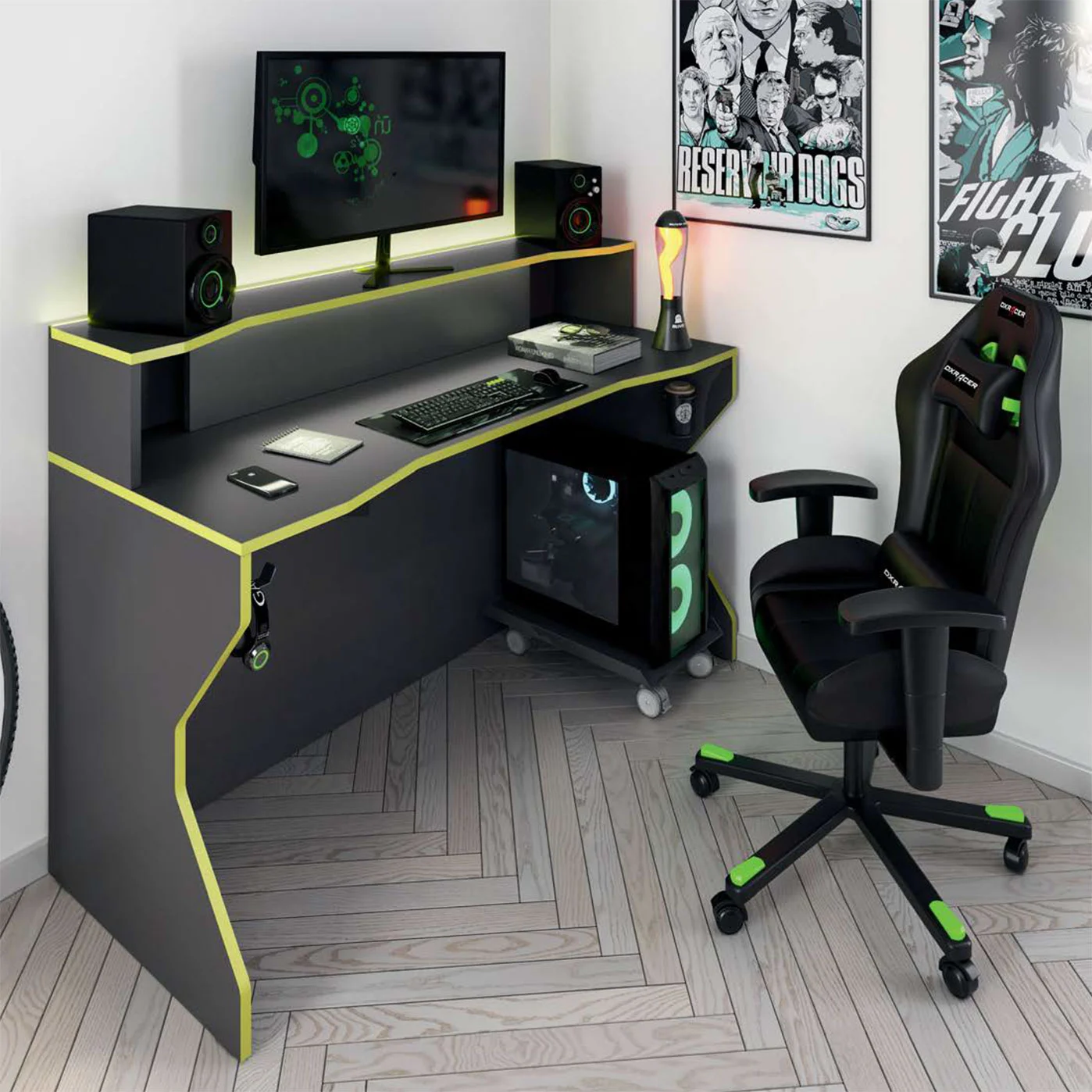 consolle gaming grigia